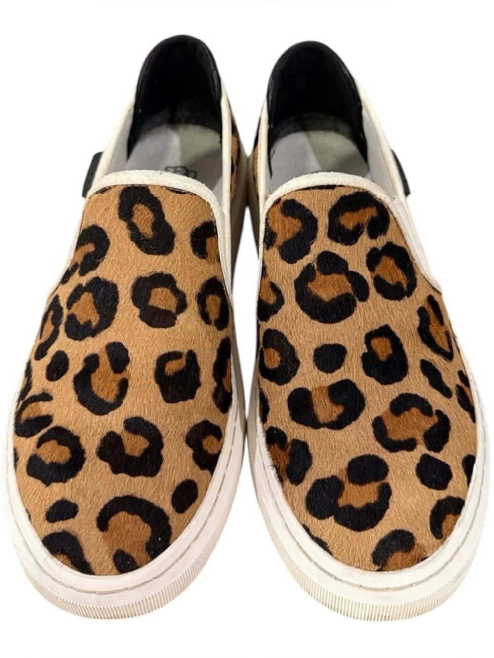 UGG Leopard Print Slip-On Sneakers - Brown/Black/Cream
